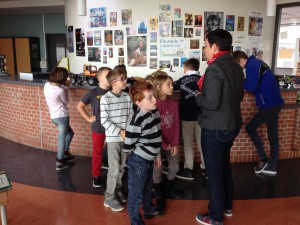 Visite du lycée automobile et fête de la science.